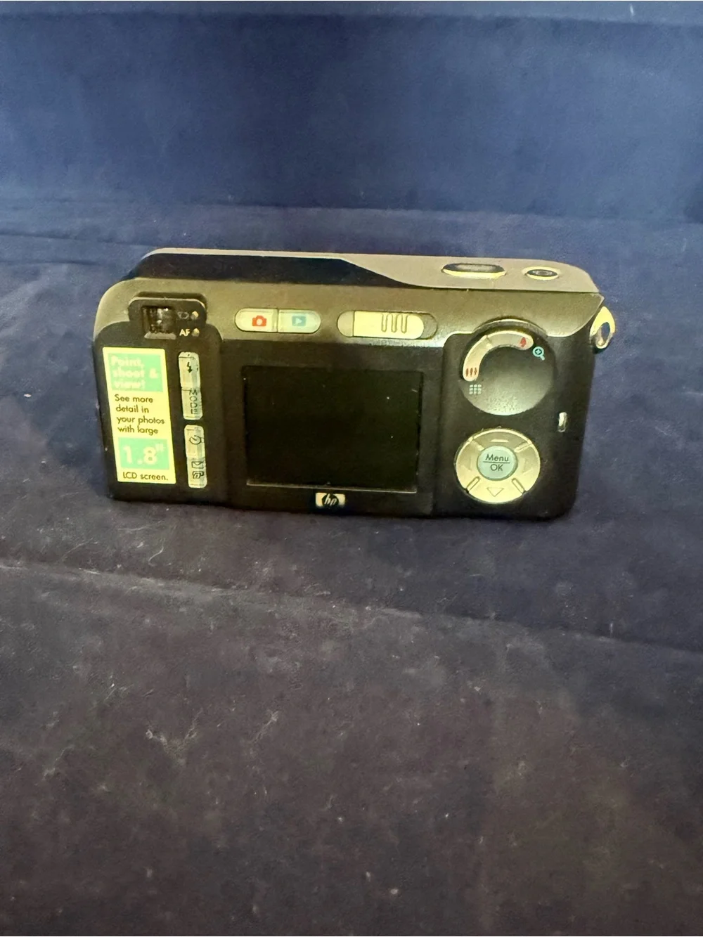 HP Silver Compact Digital Camera 3.2MP with 15x Zoom